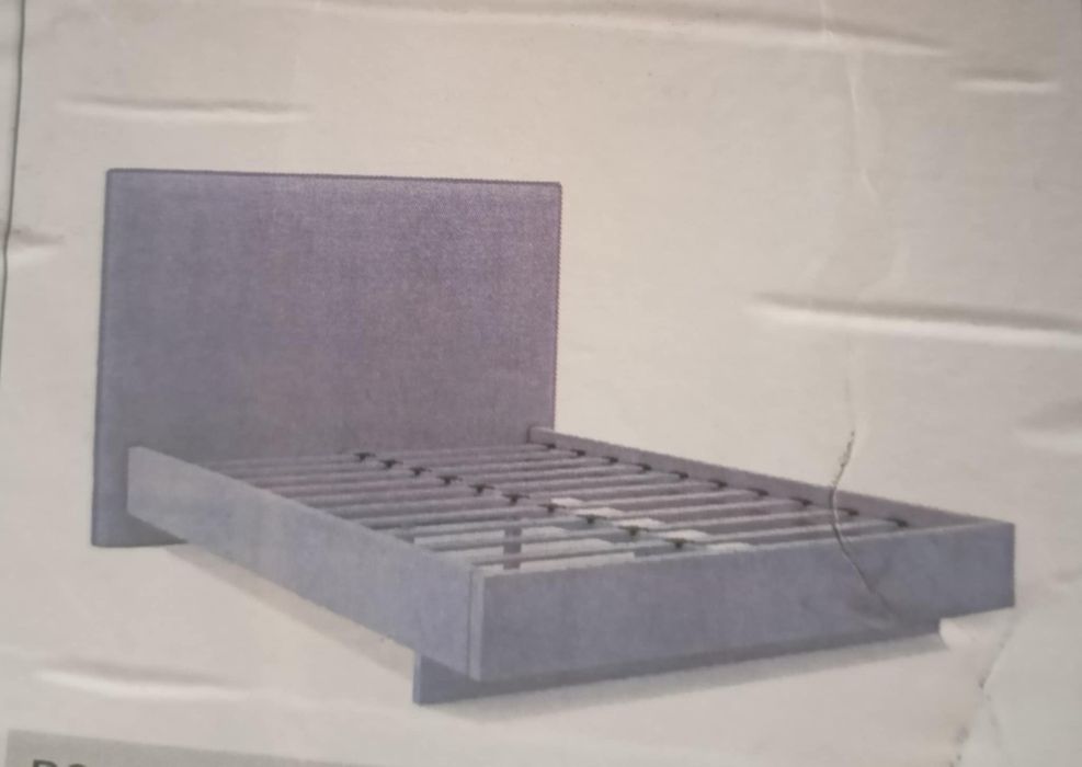 NOWE tapicerowane łóżko małżeńskie 160/200 kolor brudny róż