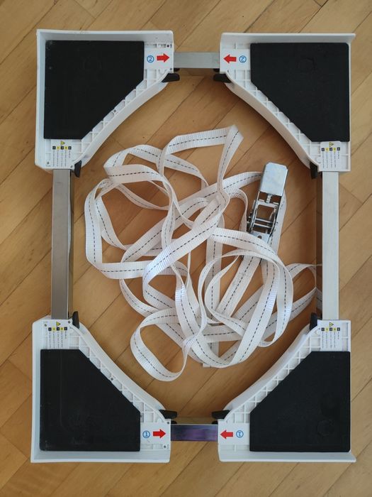 Łącznik pralki i suszarki, regulowany