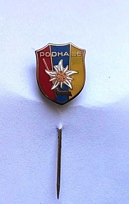 przypinka igła Podhale Nowy Targ emalia