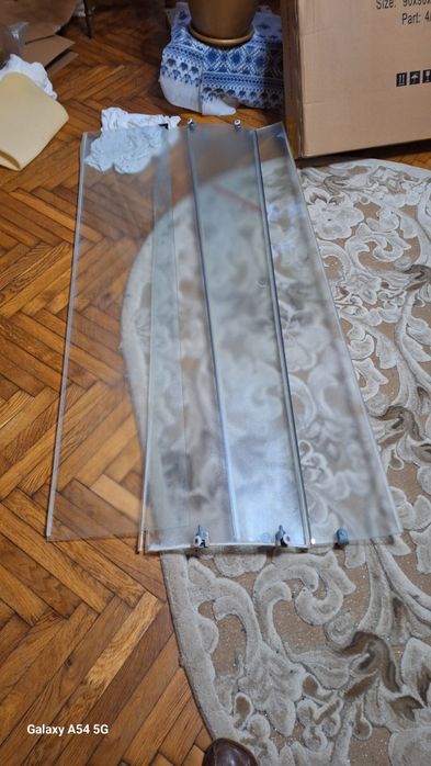 Скло до гідробоксу та душової кабіни різних форматів