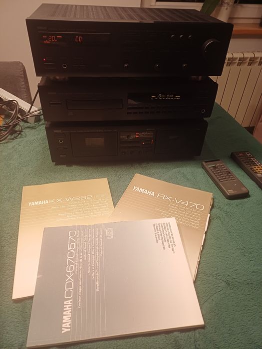 Wieża yamaha  zestaw