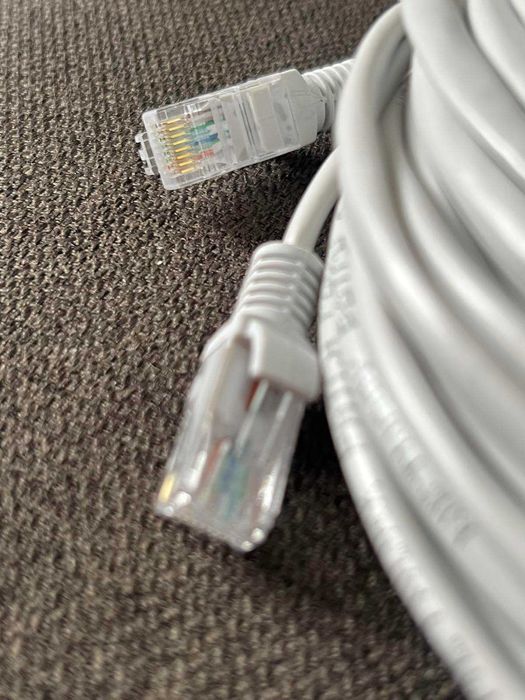 Кабель для підключення до інтернету CAT 5Е 30м ,Патчкорд,LAN кабель,