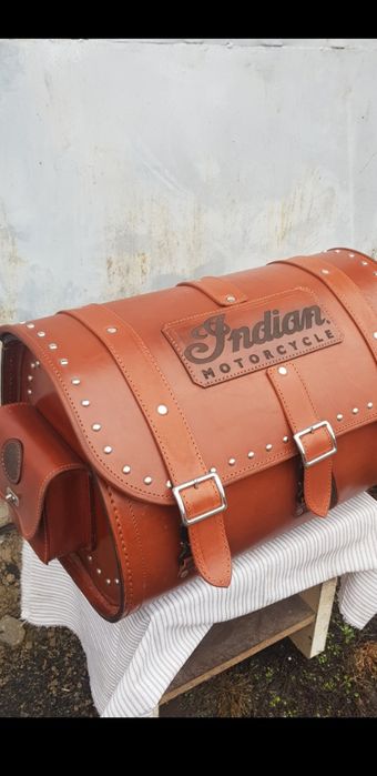 Мото кофры из кожи