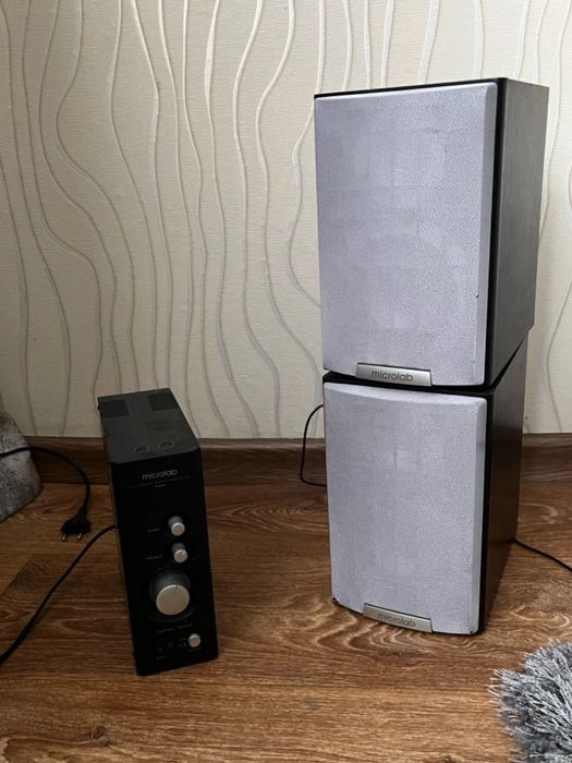 Стереосистема Microlab A-6201 2.0 з дерев'яним корпусом MDF