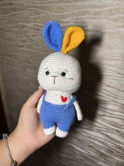 Вязаные игрушки ручной роботы!