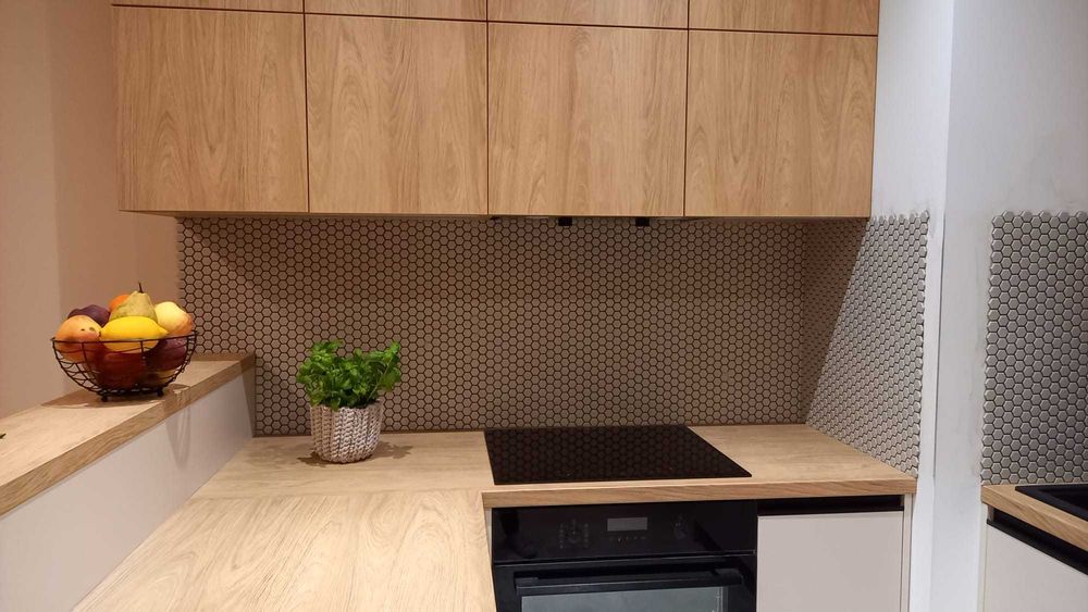 Raw Decor płytka Heksagon Mały Jasno Szary Matowy