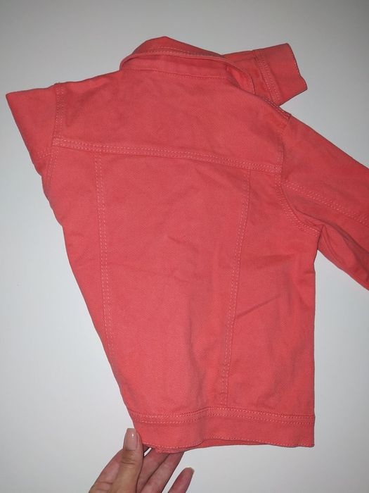 Джинсова куртка для дівчинки