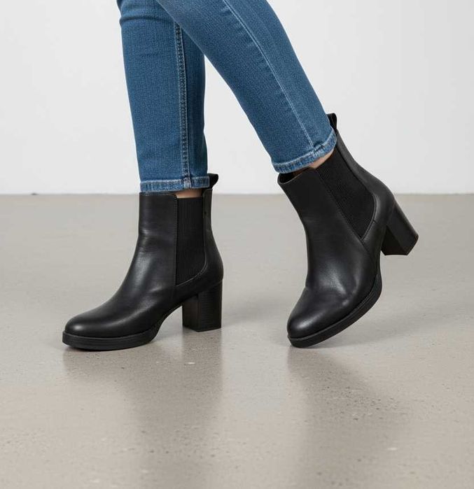 Anna Field botki na obcasie czarne rozm. 40