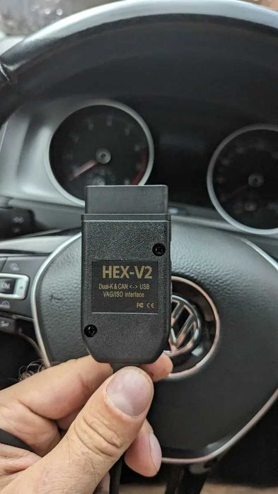 Вася Диагност, VAG COM VCDS 25.2 HEX V2 сканер для диагностики ВАГ - VW AUDI SKODA SEAT