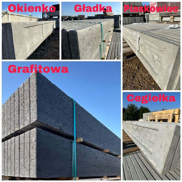 Ogrodzenie panelowe 3D KOMPLET słupki panele podmurówki obejmy BRAMY