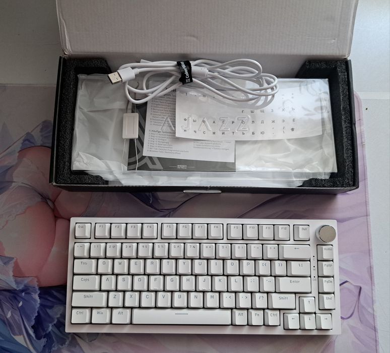 Ajazz ak820 White