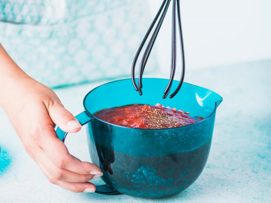 Bule Microcook tupperware