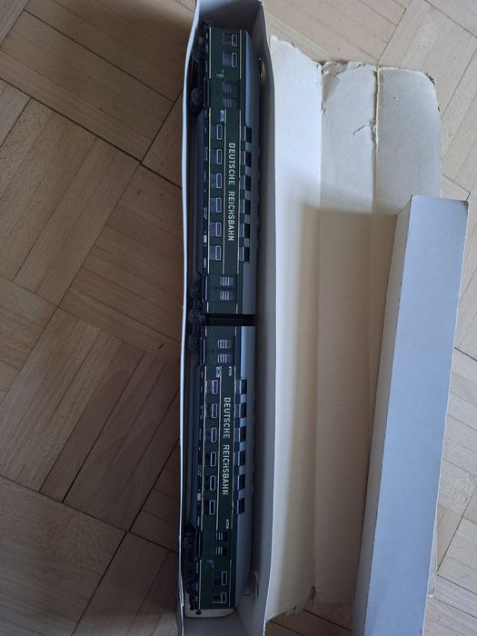 model wagonu kolejowego, wyprodukowany przez firmę Schicht