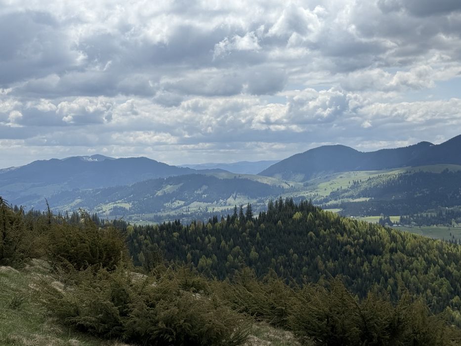 З видом на Говерлу .