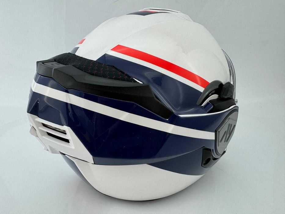 WYPRZEDAŻ Kask Szczękowy Blenda LS2 FF906 ADVANT Swipe Red Blue