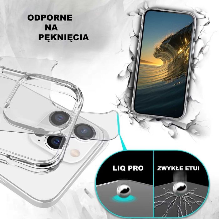 Etui LIQ PRO do iPhone 15 Plus (clear hd)