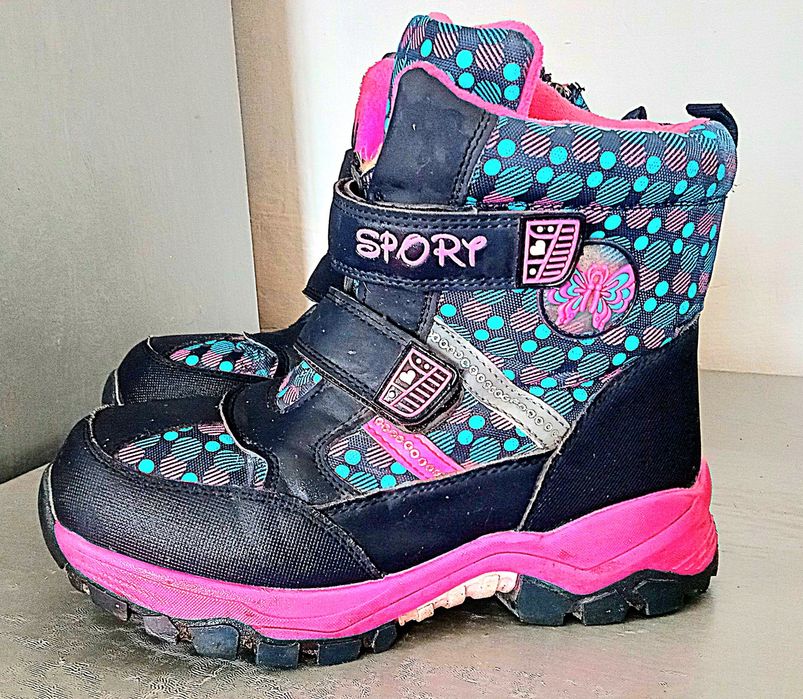 Сапожки термо 36 розмір стан нових.