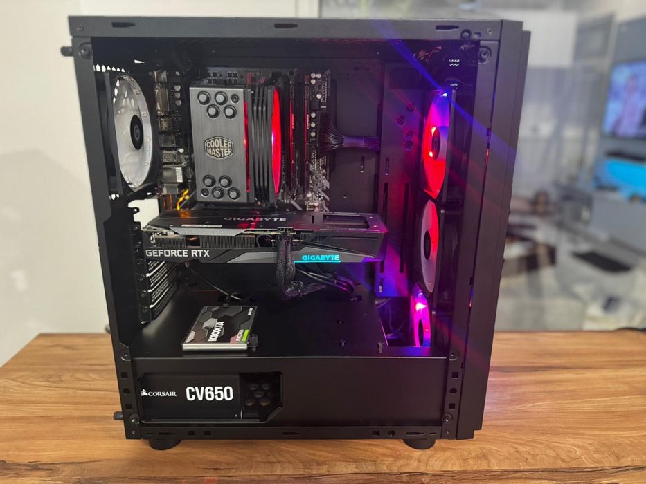 Computador Gaming  Fixo Com Rtx e Ryzen 7