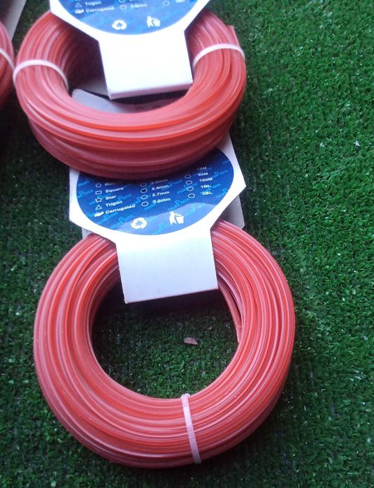 5 x Żyłka tnąca do kosy 2,4 mm 15 mb