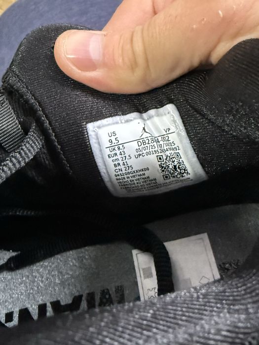 Оригінал 100% Nike Air Jordan Stay Loyal Black Db2884-002/Зима до -10