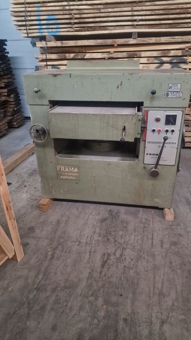 Desengrossadeira frama elevação eletrica 610 maquinas de carpintaria