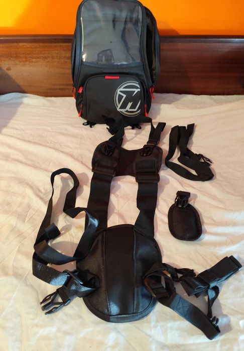 Mochila de tanque para mota