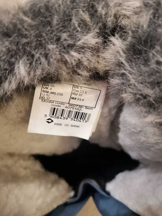 Śniegowce Quechua rozmiar 37