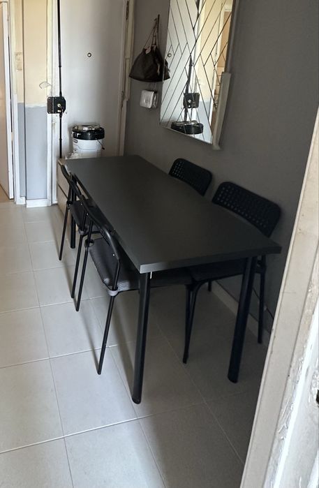 Mesa ikea com cadeiras