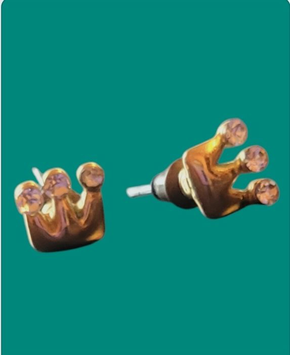 Сережки -пусети. "Корона" Дитячі. Нові!