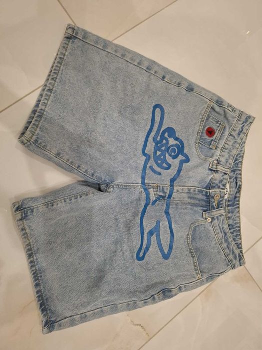 Шорты джинсовые на мальчика 11-13 лет