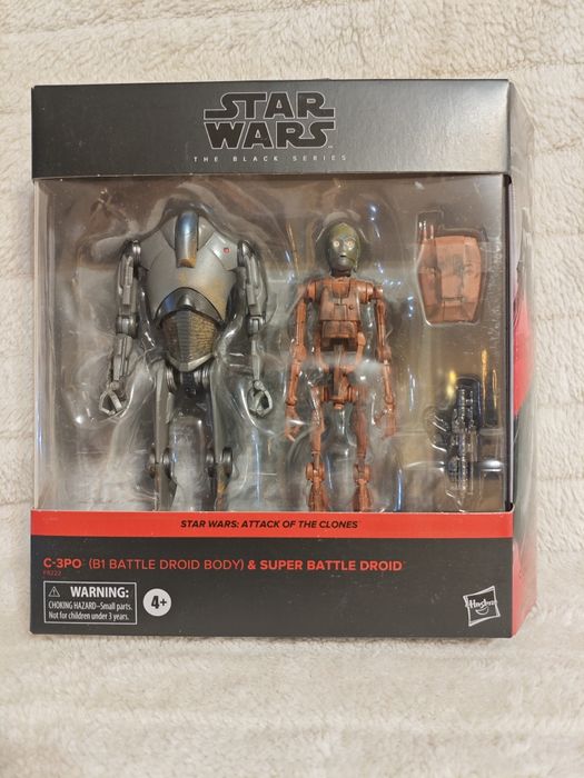 Star Wars Black Series C-3PO (B1 Battle Droid Body) & Super Battle Dro