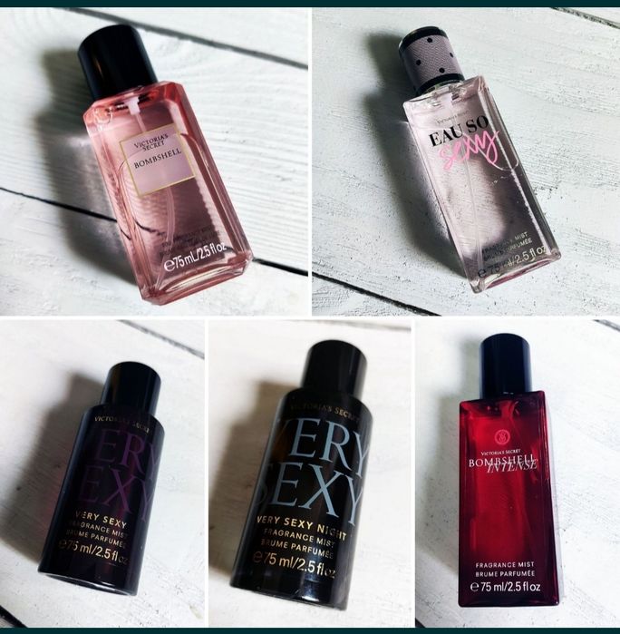Victorias secret спрей/міст, лосьйон/крем для тіла, подарунковий набір, парфюм