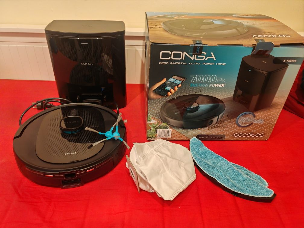 Robot Aspirador Cecotec Conga 8290 Immortal Ultra Power Home X-Treme  Lordelo Do Ouro E Massarelos • OLX Portugal