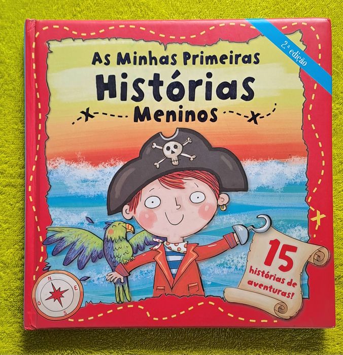 Livro infantil "As Minhas Primeiras Histórias - Meninos