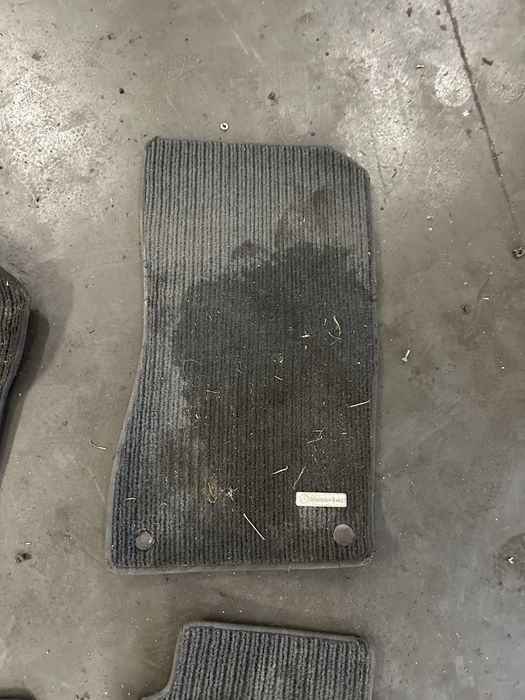 Dywaniki rypsowe ryps czarne mercedes w211