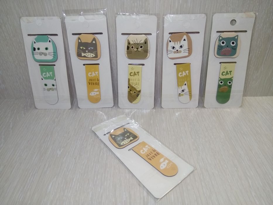 ЗА ВСЁ/  Закладка,скрепка для книг,журнал,плакат,газета,декор,учебник