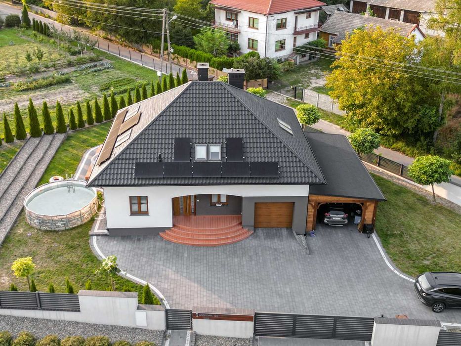 Energooszczędny dom 145 m² | 5 pokoi | Klimatyzacja | Fotowoltaika |
