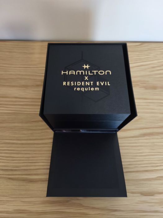 Hamilton limitowany zegarek Hamilton x Resident Evil „Requiem” 1 z 2000
