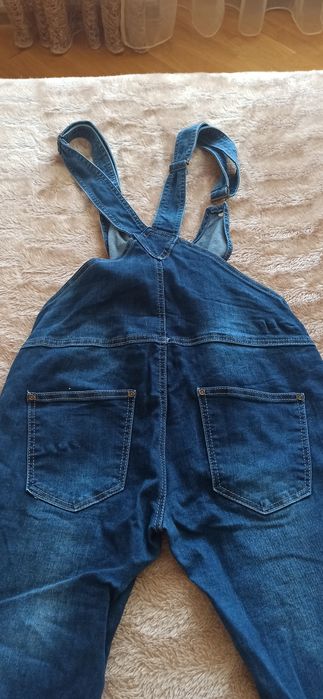 Джинсовий комбінезон для вагітних