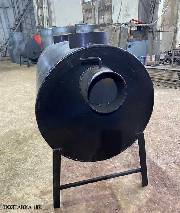 ОТ ЗАВОДА! Лучшая цена! 6мм! 18кВт! Буржуйка Булерьян Печь /Печка/ Піч