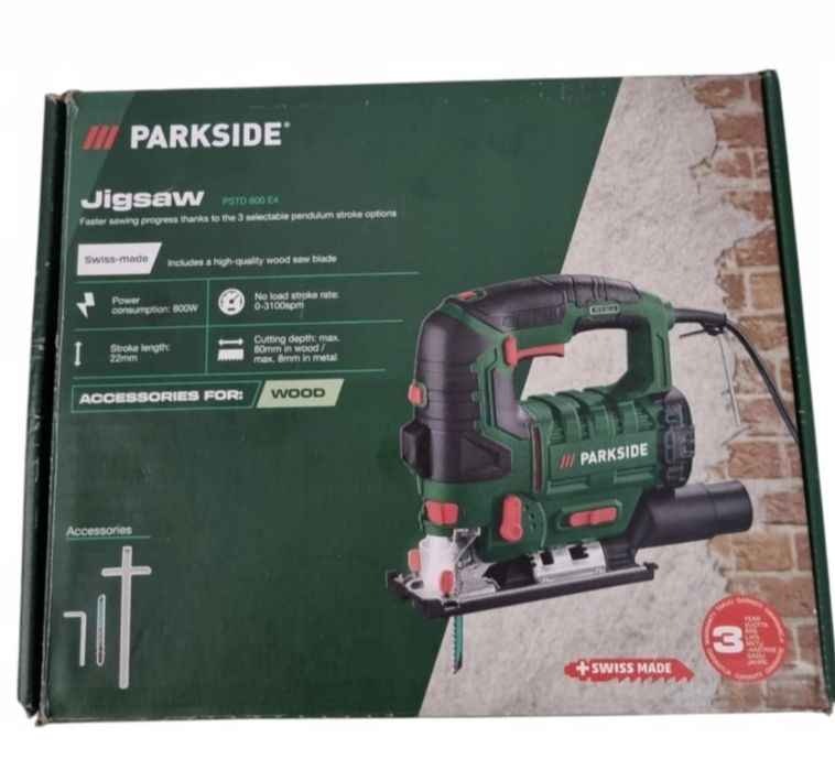 Wyrzynarka parkside 800w pstd e4