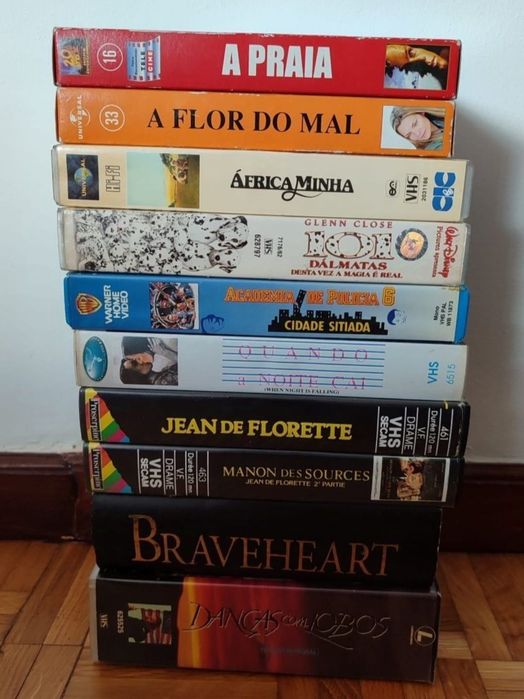 8 Filmes VHS originais