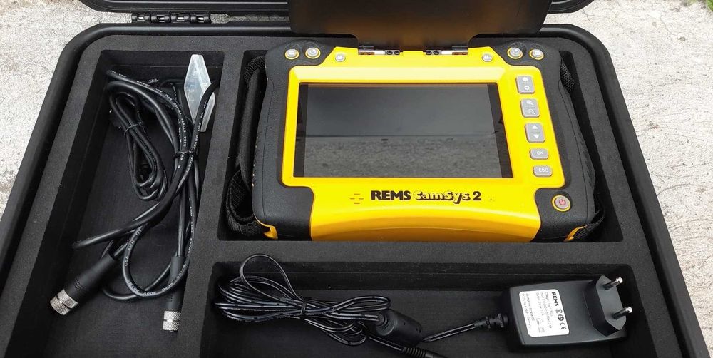 REMS CamSys 2 kamera inspekcyjna, odbiornik.