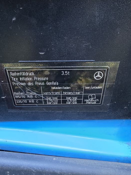 Sprinter 310D 1998 пасажир 8+1 кат.В