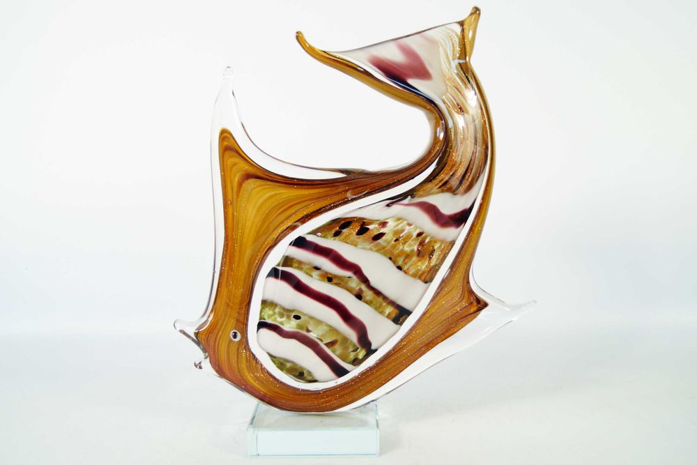 MURANO style RYBA SKALAR piękna figura