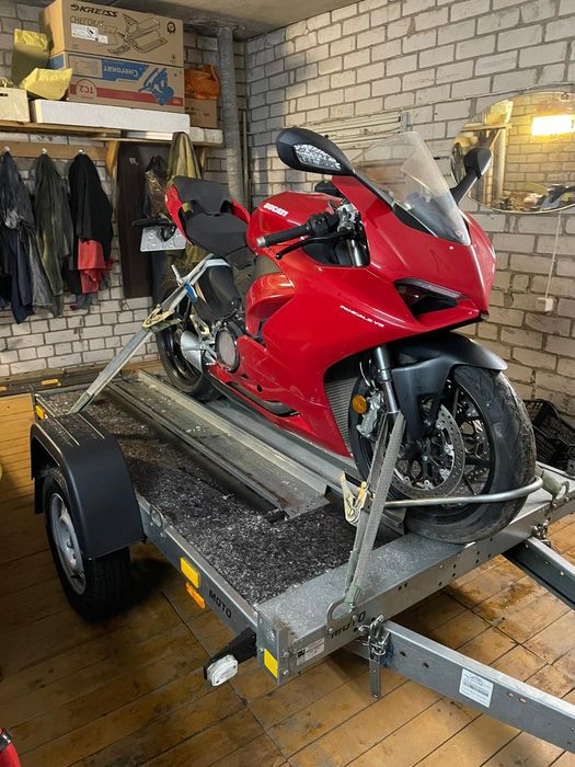 Wynajem przyczepa motocyklowa  / przyczepka do transportu motocykla