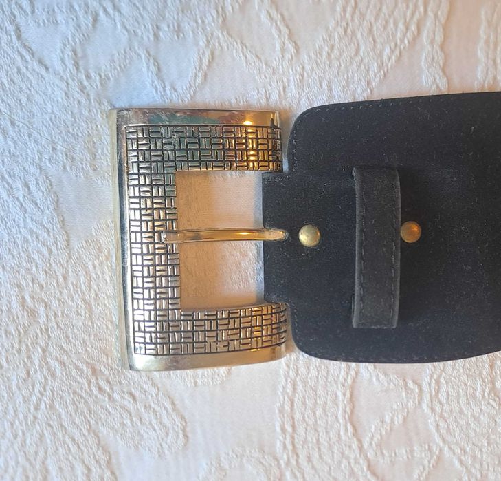 Cinto Preto de Veludo