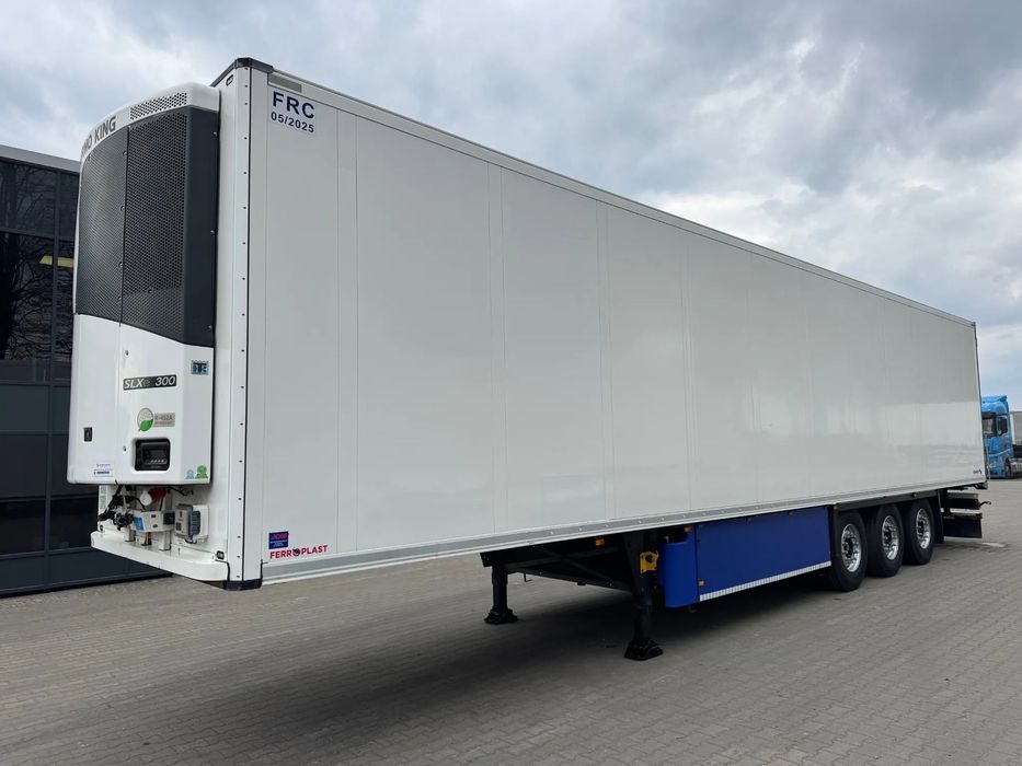 Schmitz Cargobull Chłodnia ,Doppelstock, Thermo King SLXe 300, Kwiatowa 2,50m  Nowe opony!!, oś podnoszona