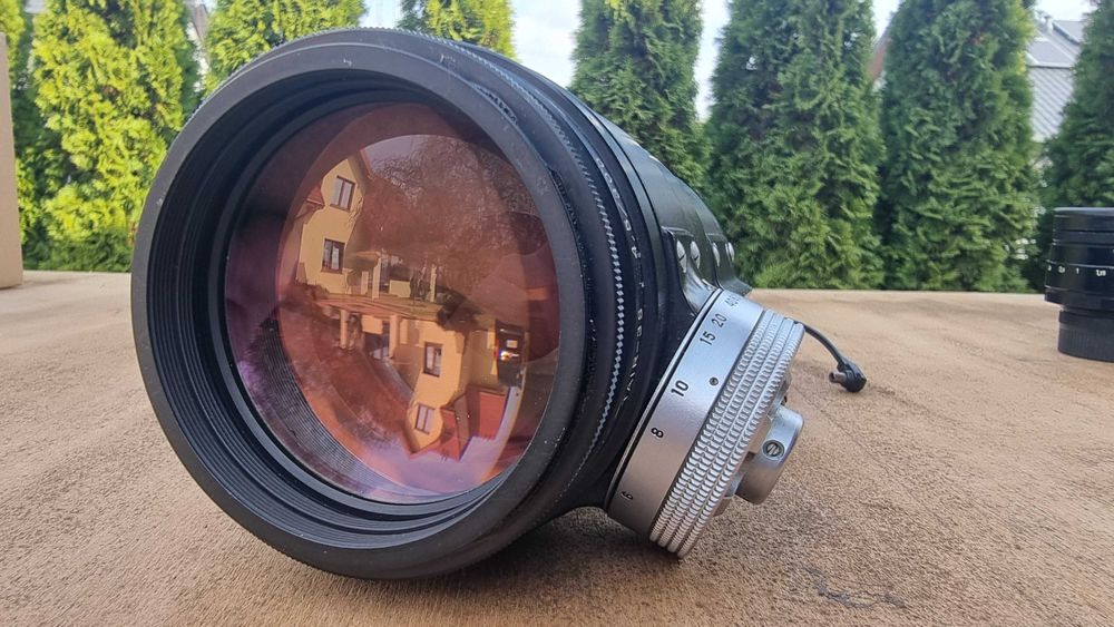 Tair 3S 300mm f4.5 KMZ (КМЗ) seria 83 TK2M x2 konwerter