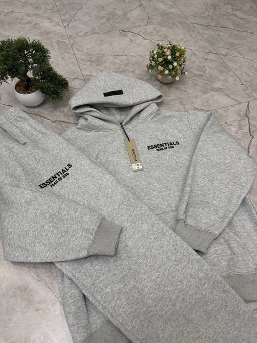 Essentials pants and hoodie